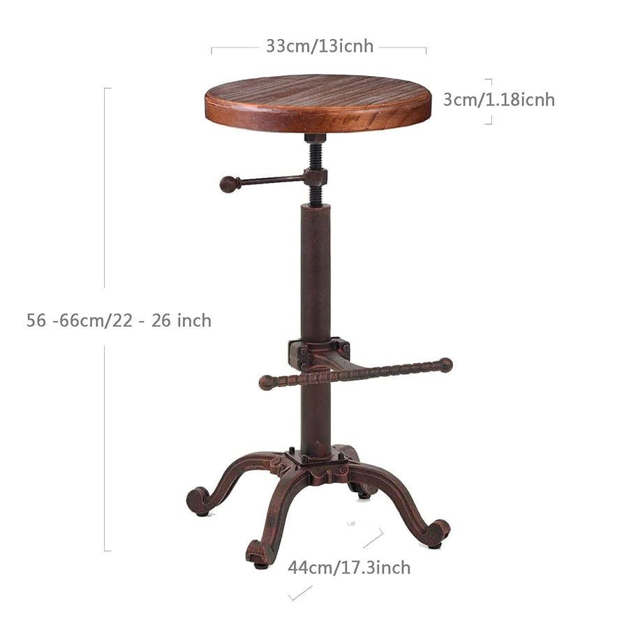 【MARKET B】DORTGEN Vintage Stool Vintage Adjusto Company Industrial Adjustable Drafting